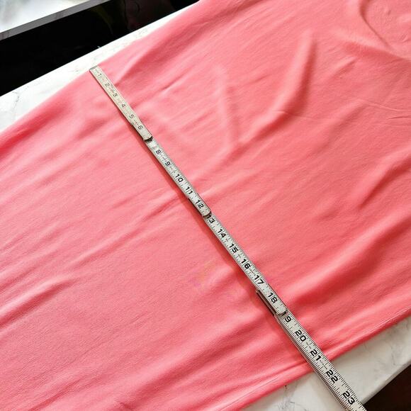 J. Crew Peach Pink 100% Silk Scoop Neck Maxi Dress women's size XS - Picture 11 of 11